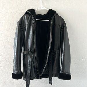 Wilson’s Leather Women’s Jacket With Hood